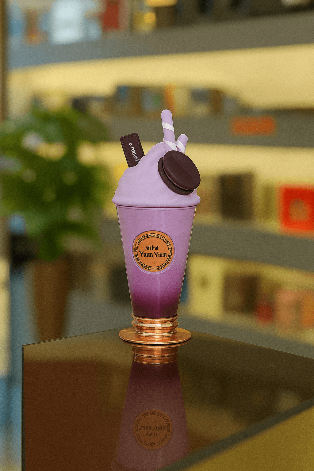 A bottle of Armaf Yum Yum perfume for women.