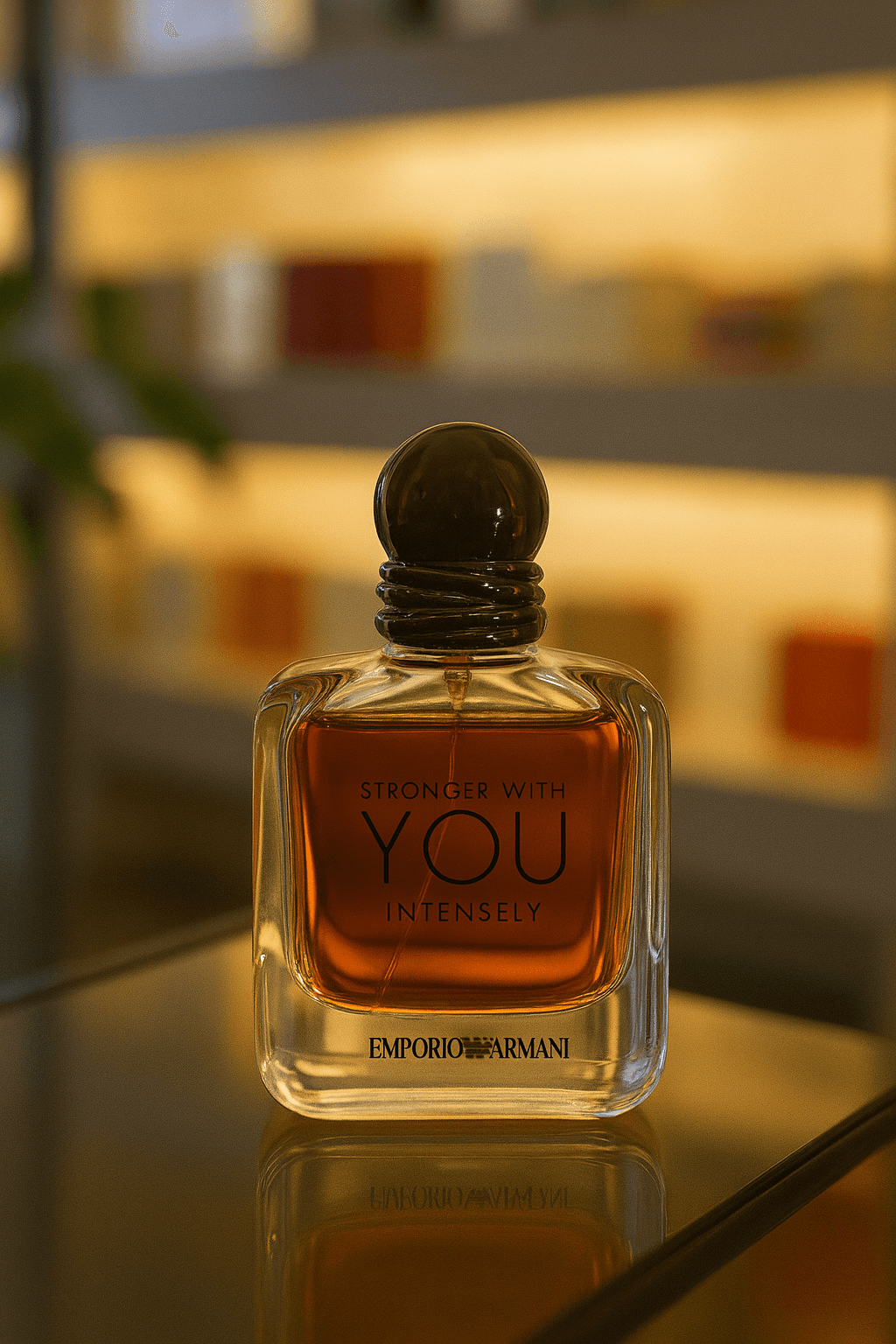 A bottle of Giorgio Armani Because It’s You perfume for women.