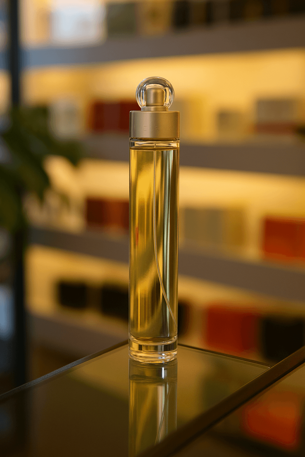 A bottle of Perry Ellis 360° for women.
